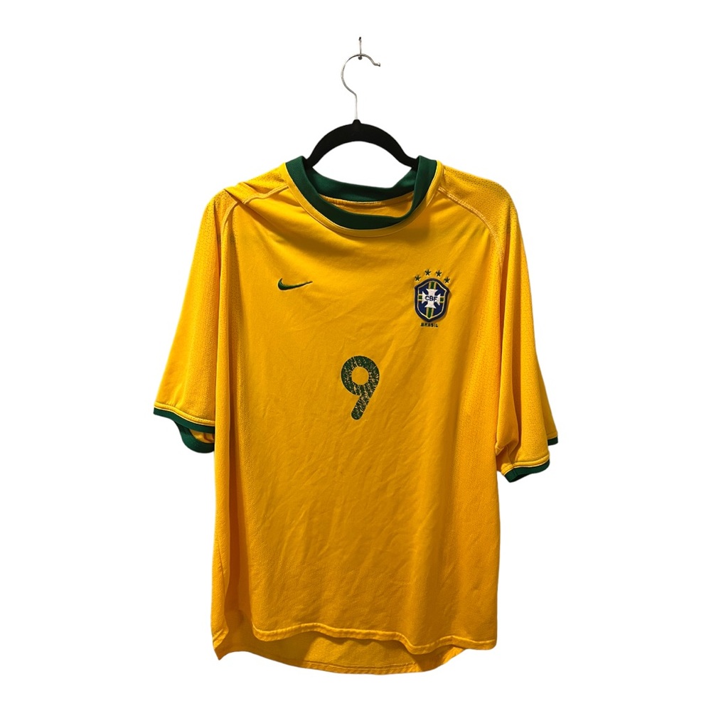 Ronaldo Brazil Nike soccer jersey 2002